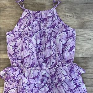 Janie and Jack Girls Romper.  Size 12.